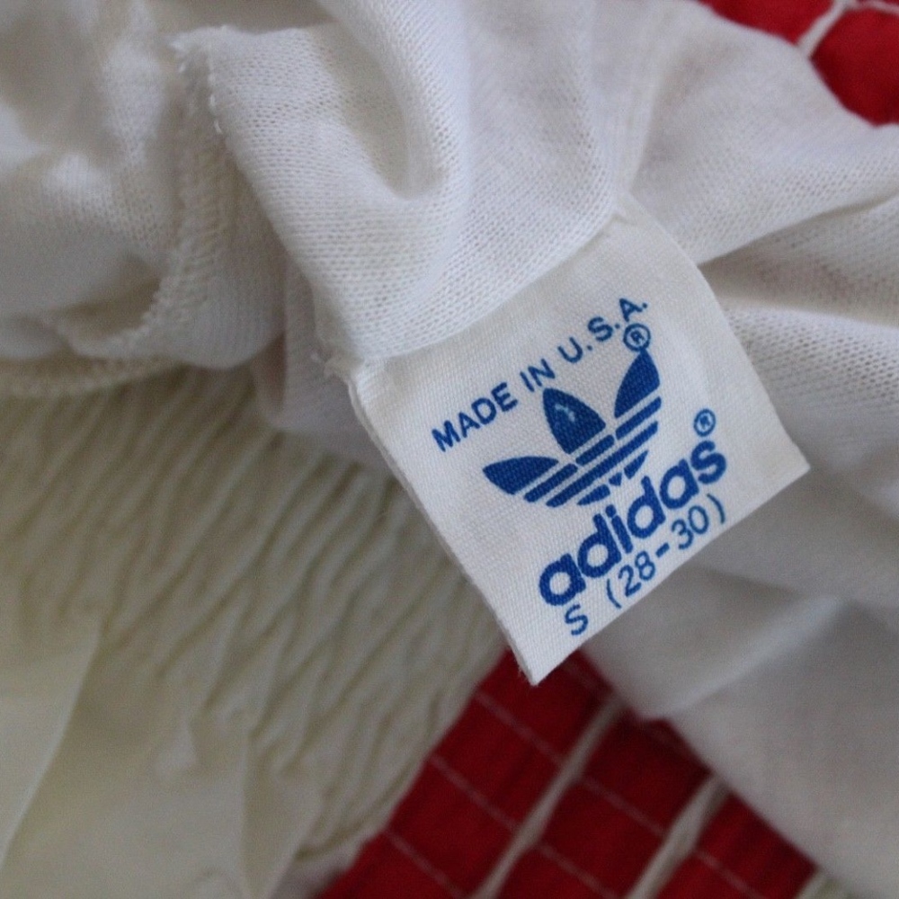 Vintage 80s New Adidas Ladies Sexy 2" Nylon Shorts - Picture 5 of 8